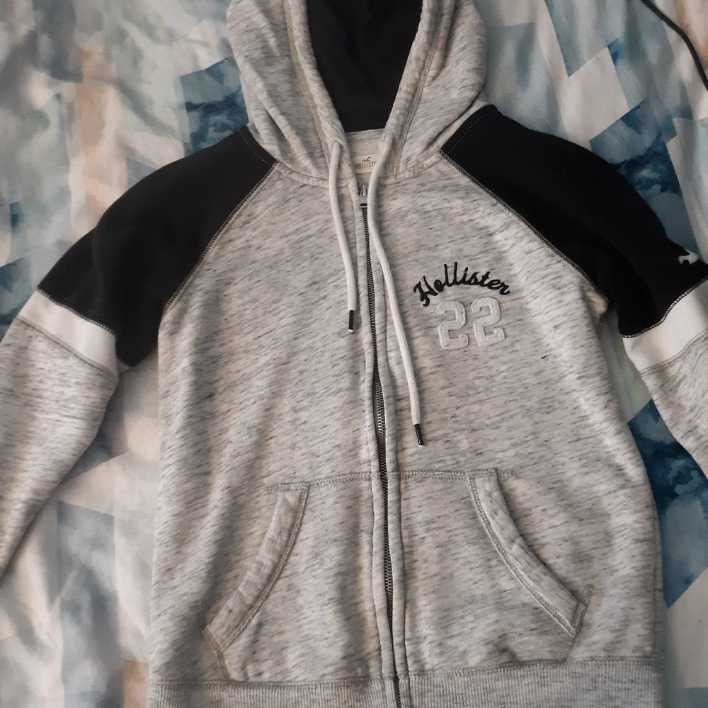 Hollister zip-up hoodie